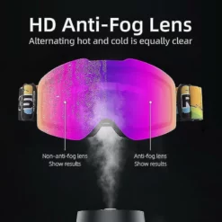 Rockbros Ski Goggles Snowboard Anti-buée Anti-éblouissement Lunettes De Neige Pour Hommes Femmes -MAGASIN DAILES DE NEIGE 591447883 max