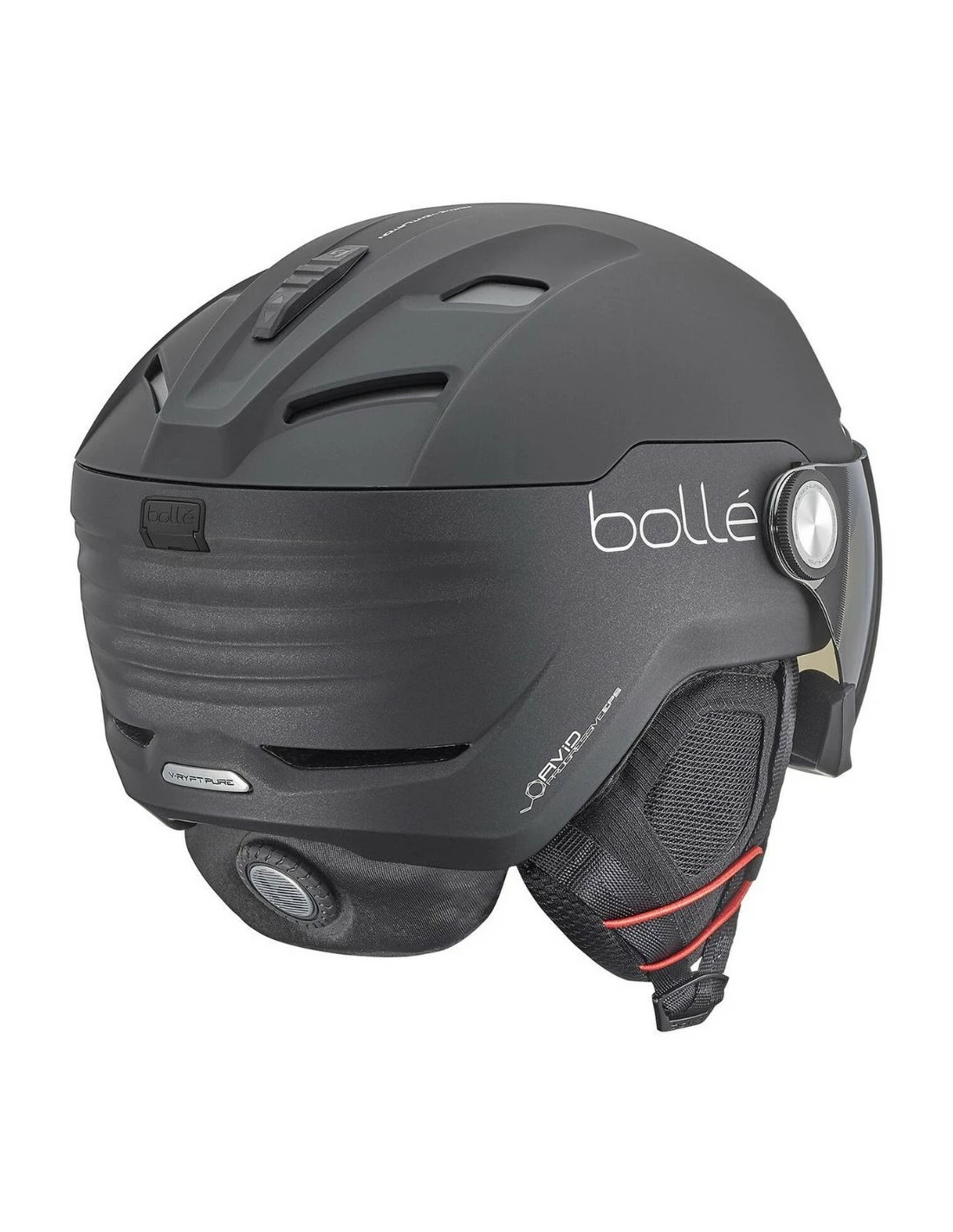 BOLLE Casque De Ski Bollé V-Ryft Pure Black Matte / Silver 3+1 4 BOLLE Casque De Ski Bollé V-Ryft Pure Black Matte / Silver 3+1 – Image 2