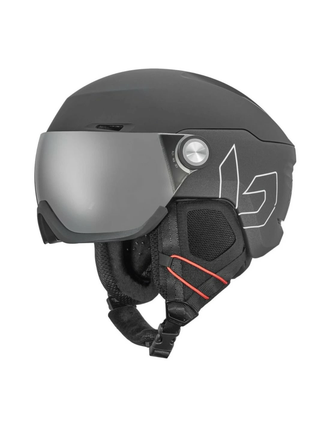 BOLLE Casque De Ski Bollé V-Ryft Pure Black Matte / Silver 3+1 3 BOLLE Casque De Ski Bollé V-Ryft Pure Black Matte / Silver 3+1