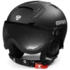 Casque De Ski Briko Stromboli Visor Photo 2.0 Shiny Matt Black -MAGASIN DAILES DE NEIGE casque de ski briko stromboli visor photo 20 shiny matt black