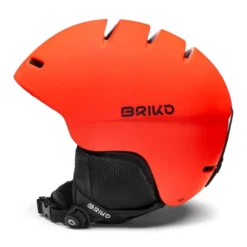 Casque De Ski Briko Teide Orange Flame -MAGASIN DAILES DE NEIGE casque de ski briko teide orange flame 2