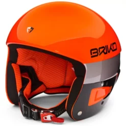 Casque De Ski Briko Vulcano Fis 6.8 Orange / Black