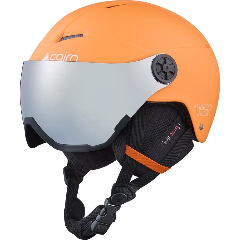 Casque De Ski Cairn ANDROID VISOR J Orange 3 Casque De Ski Cairn ANDROID VISOR J Orange
