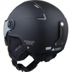 Casque De Ski Cairn ANDROID VISOR MAT Noir -MAGASIN DAILES DE NEIGE casque de ski cairn android visor mat noir 2