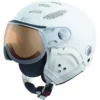 Casque De Ski Cairn Cosmos Photochromic Mat White -MAGASIN DAILES DE NEIGE casque de ski cairn cosmos photochromic mat white