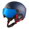 Casque De Ski Cairn Eclipse Rescue Visor Midnight Red -MAGASIN DAILES DE NEIGE casque de ski cairn eclipse rescue visor midnight red