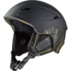Casque De Ski Cairn PROFIL Mat Black Gold -MAGASIN DAILES DE NEIGE casque de ski cairn profil mat black gold