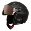 Casque De Ski Cairn Shuffle S-Visor Photochromic Black -MAGASIN DAILES DE NEIGE casque de ski cairn shuffle s visor photochromic black