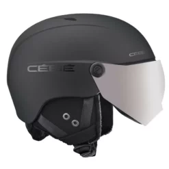 Casque De Ski Cébé Contest Vision Mips Black Matte / Orange Flash Mirror