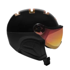 Casque De Ski Kask Chrome Visor Black / Pink Gold -MAGASIN DAILES DE NEIGE casque de ski kask chrome visor black pink gold 1