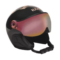 Casque De Ski Kask Chrome Visor Black / Pink Gold