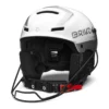 Casque De Ski Racing Briko Slalom EPP Shiny White / Silver -MAGASIN DAILES DE NEIGE casque de ski racing briko slalom epp shiny white silver
