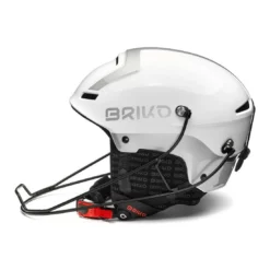Casque De Ski Racing Briko Slalom EPP Shiny White / Silver 9 Casque De Ski Racing Briko Slalom EPP Shiny White / Silver -MAGASIN DAILES DE NEIGE casque de ski racing briko slalom epp shiny white silver 3