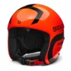 Casque De Ski Racing Briko Vulcano Fis 6.8 EPP Shiny Orange -MAGASIN DAILES DE NEIGE casque de ski racing briko vulcano fis 68 epp shiny orange