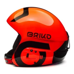 Casque De Ski Racing Briko Vulcano Fis 6.8 EPP Shiny Orange -MAGASIN DAILES DE NEIGE casque de ski racing briko vulcano fis 68 epp shiny orange 3