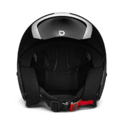 Casque De Ski Racing Briko Vulcano Fis 6.8 EPP Shiny Black -MAGASIN DAILES DE NEIGE casque de ski racing briko vulcano fis 68 shiny black silver 1