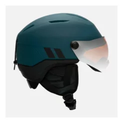 Casque De Ski Rossignol Fit Visor Impacts Blue -MAGASIN DAILES DE NEIGE casque de ski rossignol fit visor impacts blue 2