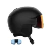 Casque De Ski Salomon Driver Prime Sigma Plus Black -MAGASIN DAILES DE NEIGE casque de ski salomon driver prime sigma plus black