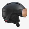 Casque De Ski Salomon DRIVER S Black / Red Accent -MAGASIN DAILES DE NEIGE casque de ski salomon driver s black red accent
