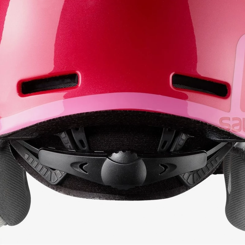 Casque De Ski Salomon GROM VISOR Glossy Pink 5 Casque De Ski Salomon GROM VISOR Glossy Pink – Image 3