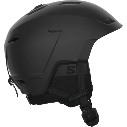 Casque De Ski Salomon PIONEER LT Junior Black -MAGASIN DAILES DE NEIGE casques pioneer lt jr black