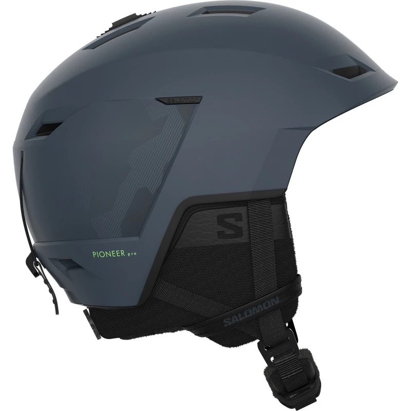 Casque De Ski Salomon PIONEER LT PRO Ebony 3 Casque De Ski Salomon PIONEER LT PRO Ebony
