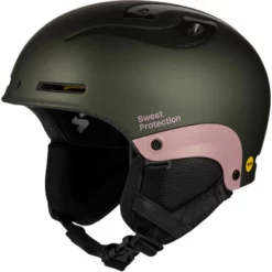 Sweet Protection Blaster II Mips Casque De Ski Et De Snowboard Matte Thyme Metallic