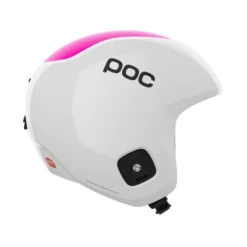 Casque De Ski Poc SKULL DURA JR Hydrogen White/Fluorescent Pink -MAGASIN DAILES DE NEIGE skull dura jr 2