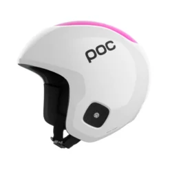 Casque De Ski Poc SKULL DURA JR Hydrogen White/Fluorescent Pink