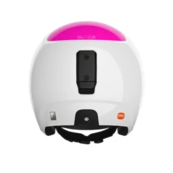 Casque De Ski Poc SKULL DURA JR Hydrogen White/Fluorescent Pink -MAGASIN DAILES DE NEIGE skull dura jr 3